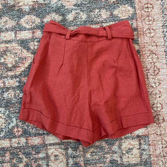 Rachel Pally Red Suzy Shorts - Picture 6 of 6